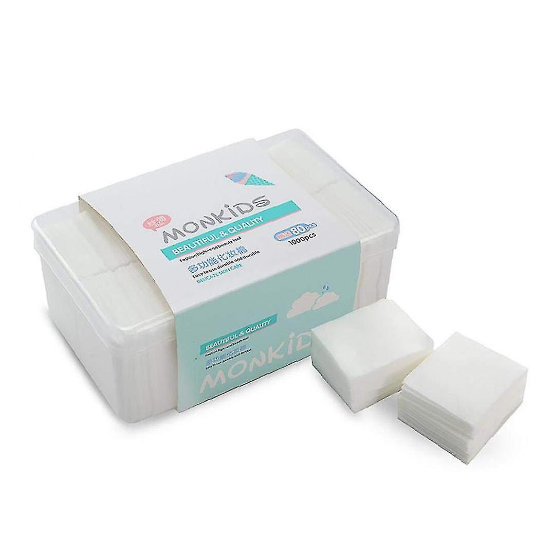 1000pcs μαλακά μαξιλάρια βαμβακιού makeup χνούδι ελεύθερα μαντηλάκια για την αφαίρεση του προσώπου μάτια καρφί απορροφητικό λεπτό καλλυντικό βαμβάκι