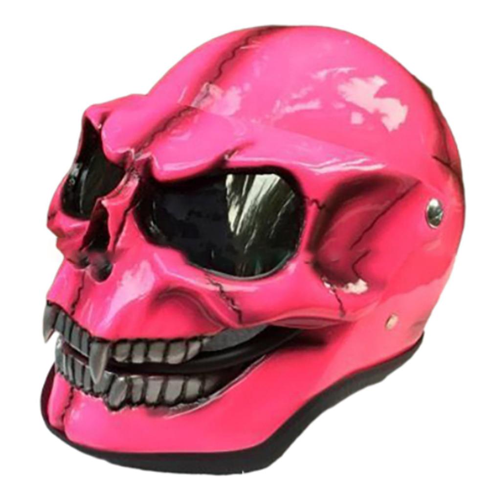 Horror Scary Skeleton Skull Latex Mask Carnival Cosplay Prop Mask With Led Lights
