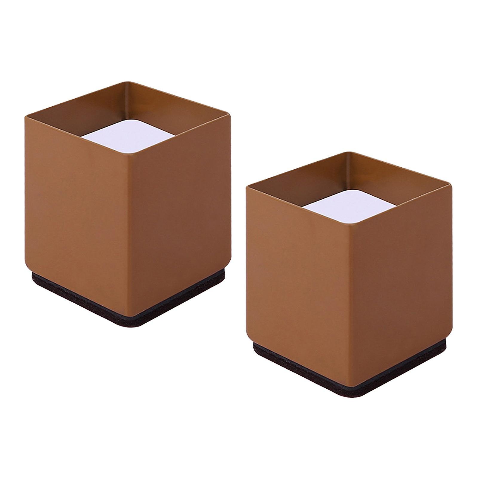 Möbler Risers Bed Riser Stol Benlyft Soffa Lifter Square 6x5cm Svart