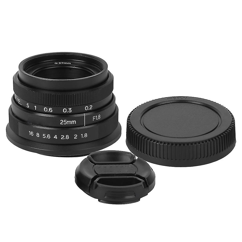 25Mm F1.8 M43 Mount Manual Portrait Fixed Focal Lens For Olympus Mirrorless Camera