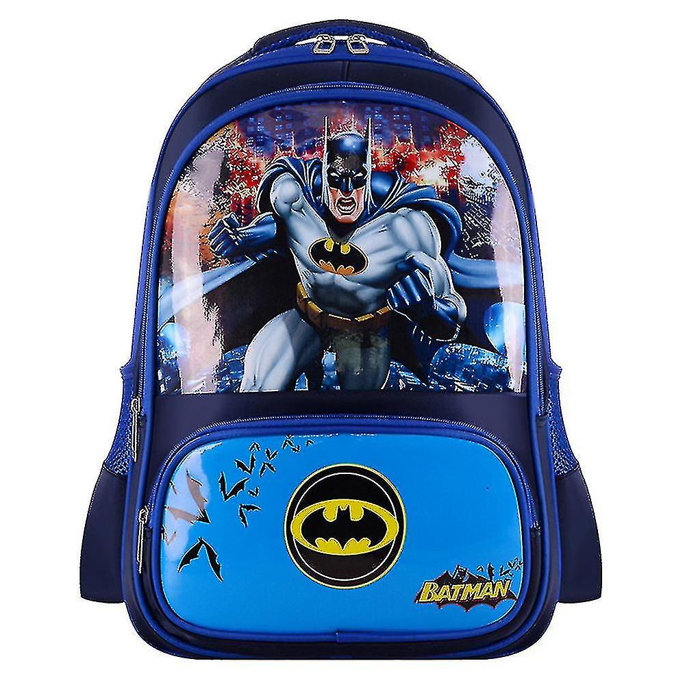 Marvel Iron Man Batman Reseryggsäck Barn Pojke Skolväska Ryggsäck