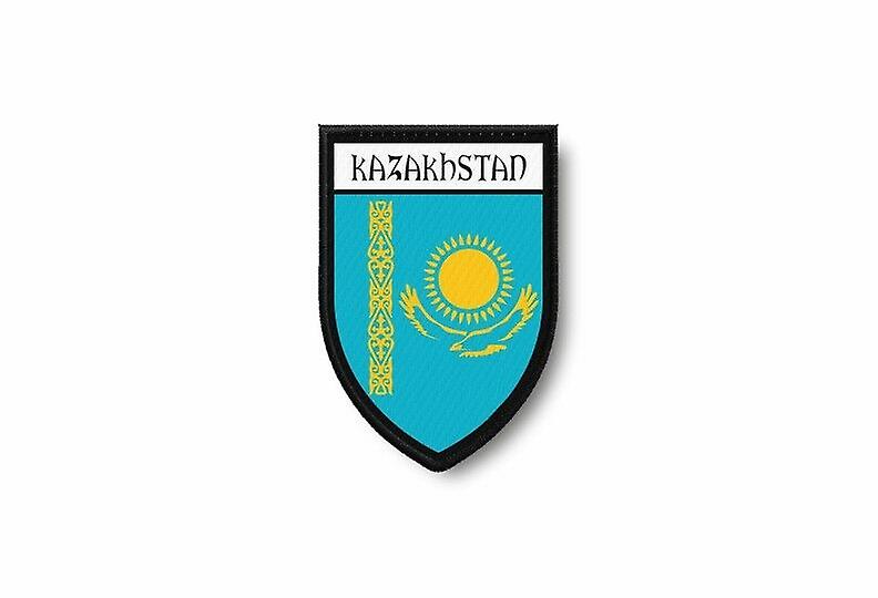 Patch Ecusson Termocollant Edge Brode Flag Prints Kazakhstan Kazakh