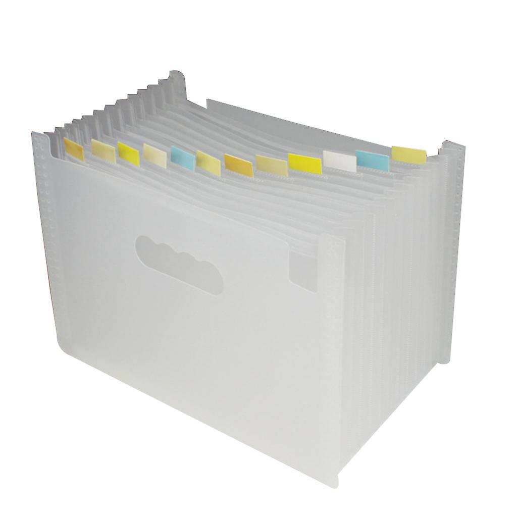 Multi-purpose Desktop Expandable Document File Folder 13 Pockets/24 Pockets