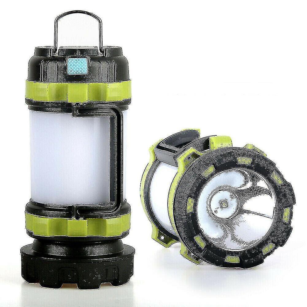 Qian 1200 Lumen 100w Usb Rechargeable Led Torch, Camping Outdoor Flashlight