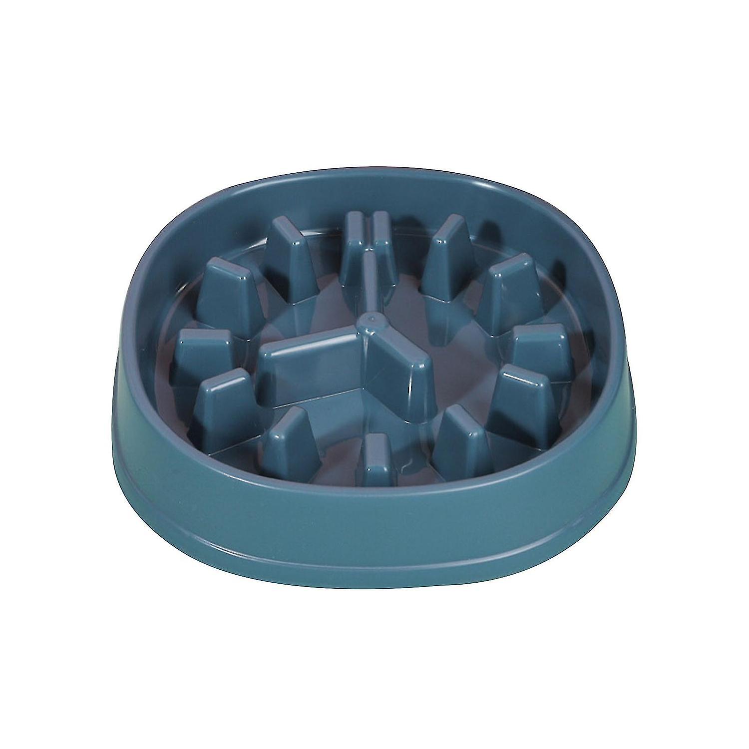 Slow Feeder Dog Bowl No Choking Bloat Stop Fun Shape Puppy Food Water Bowls