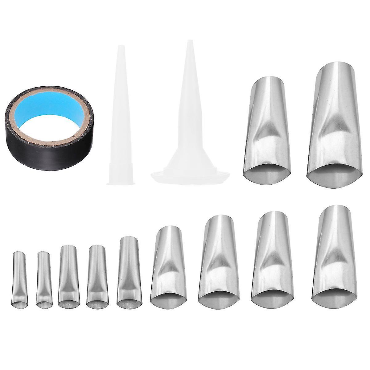 17pcs Sealant Caulk Accessories Sealant Caulk Nozzle