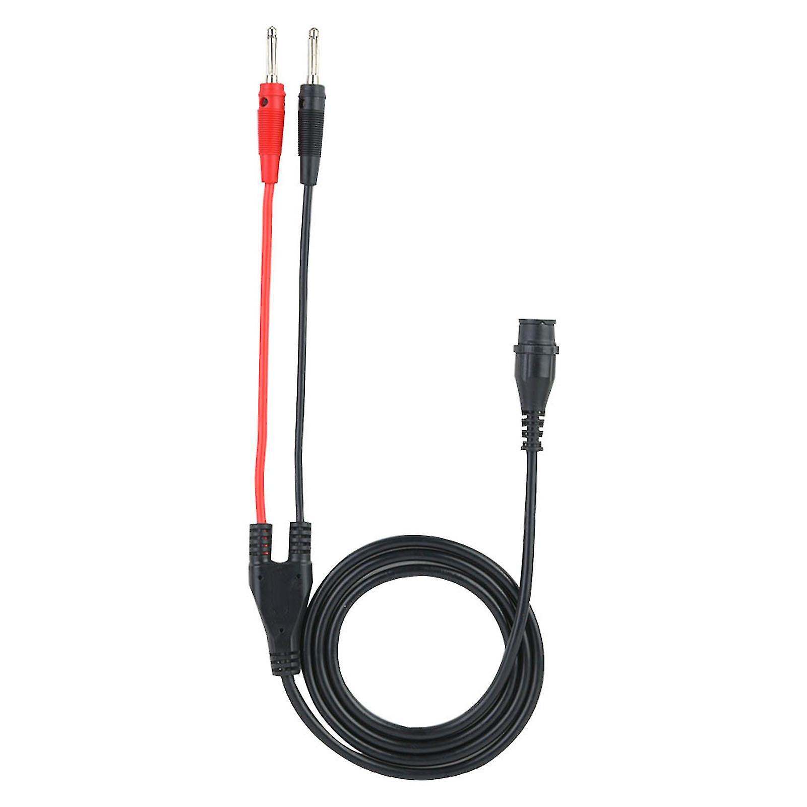 P1203 BNC Male to Banana Plug Coaxial Cable Test Lead 120cm for Oscilloscope Measurement and Signal Testing