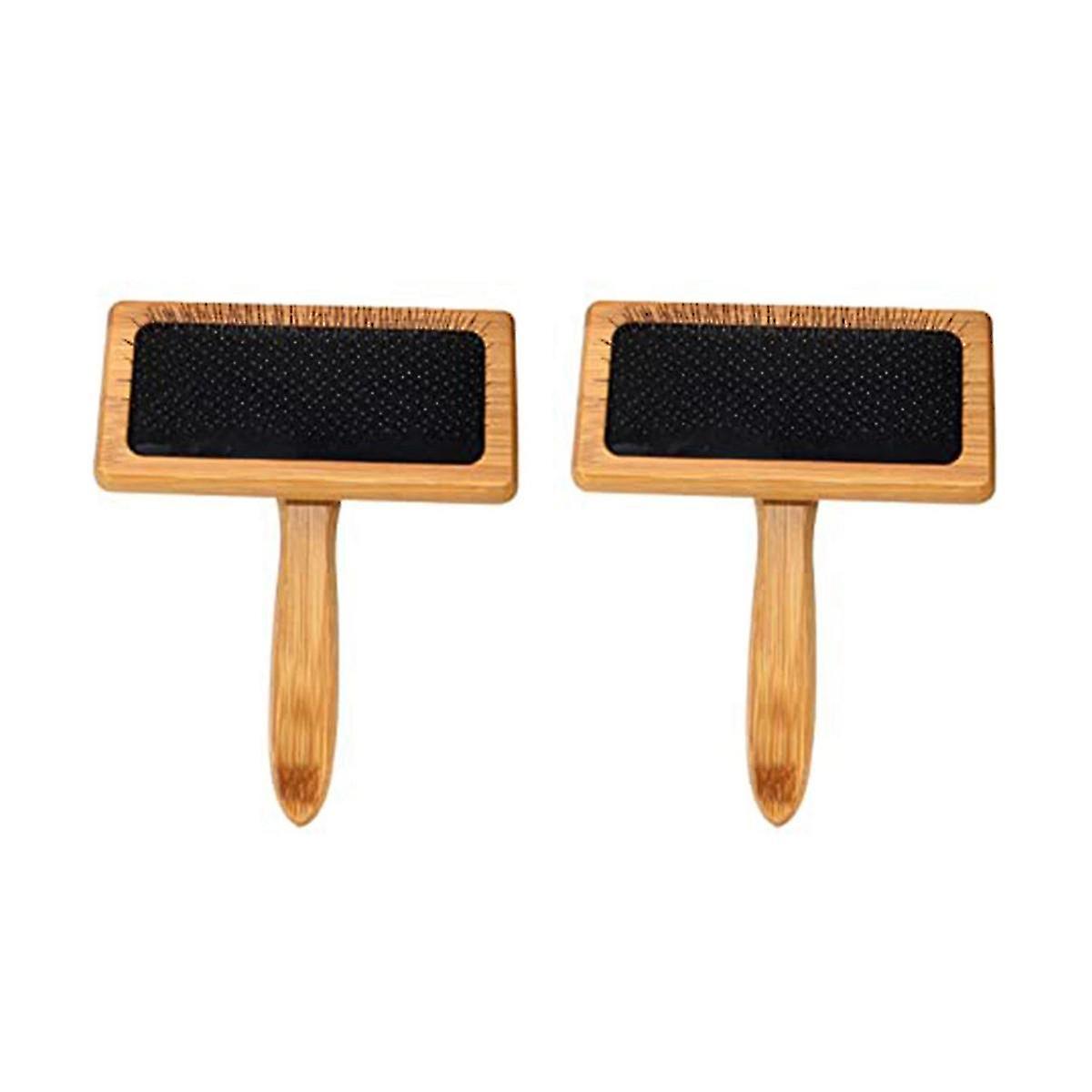 Wooden Carding Brushes Needle Felting Cleaner Comb With Handle Professional Needle Felting Hand Car