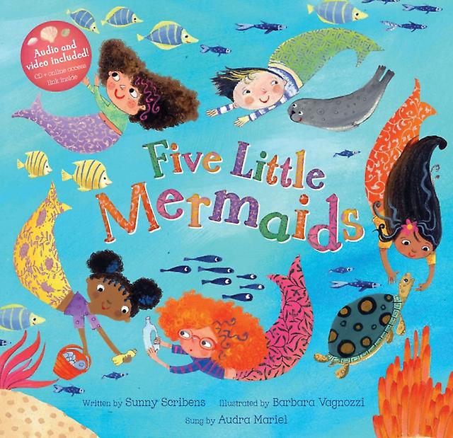 Five Little Mermaids by Sunny Scribens Paperback