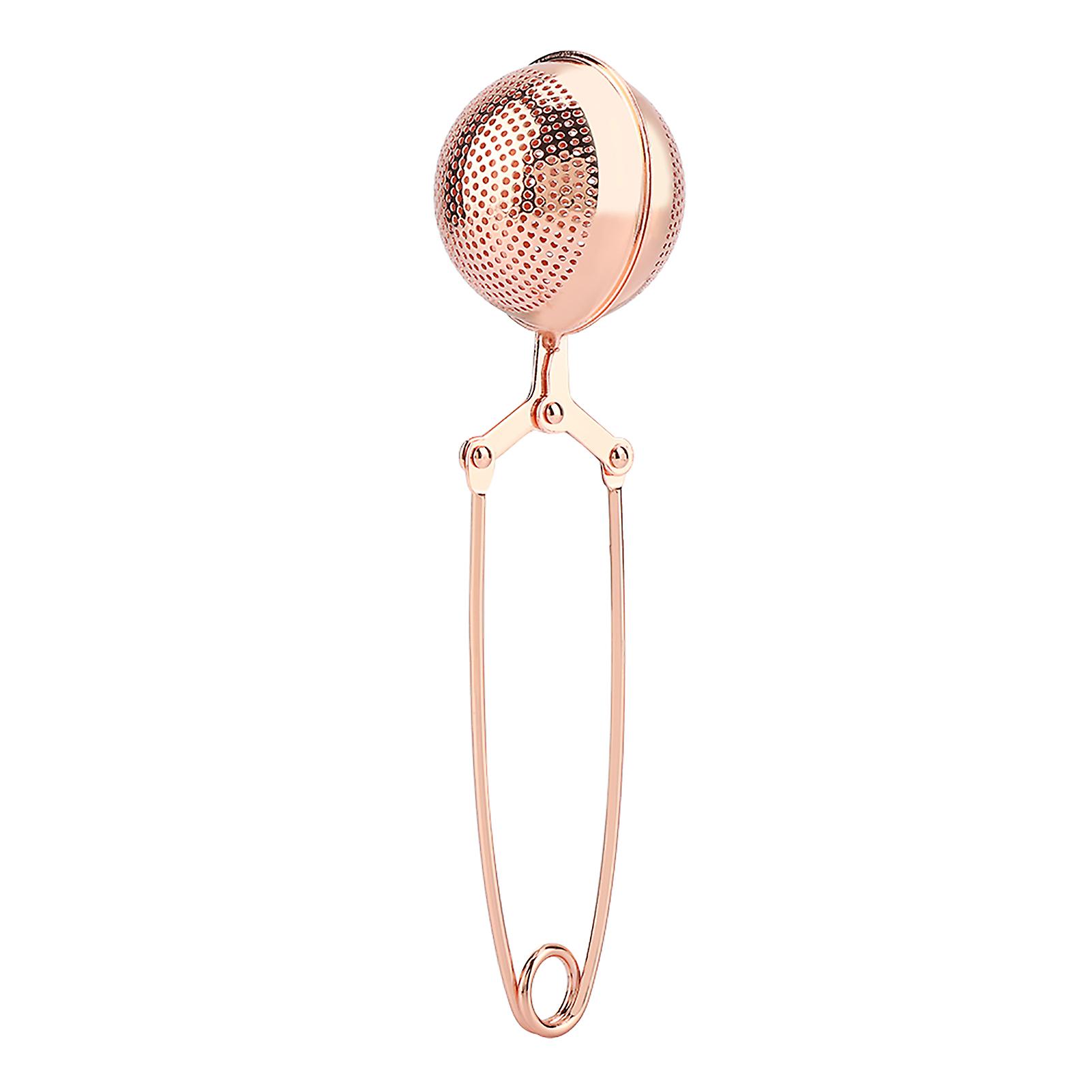 Portable Stainless Steel Tea Infuser, Reusable Ball Shaped Filter
