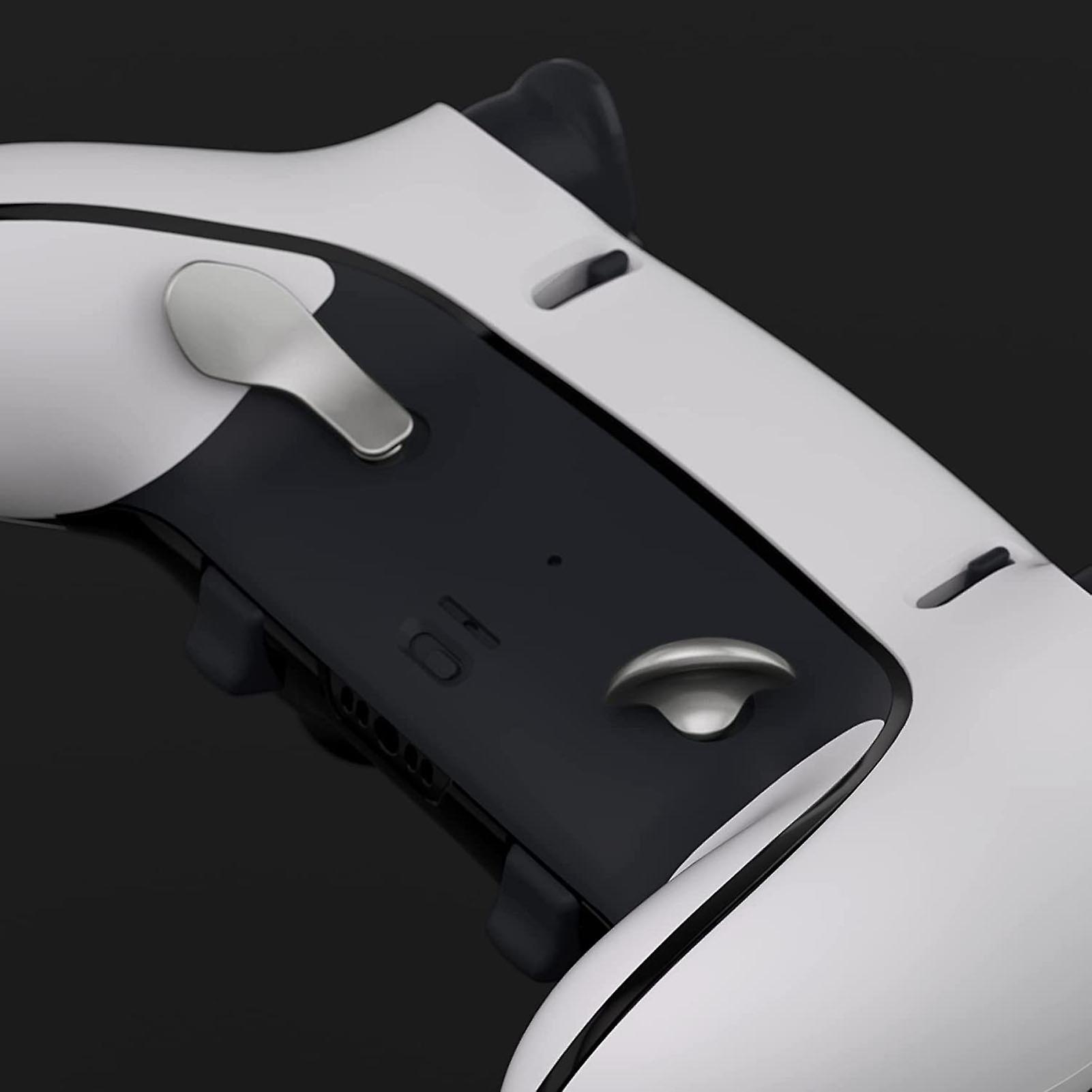 4pcs Game Controller Back Paddles Professional Replacement Metal Back Buttons for PS5 Edge Controller Silver 