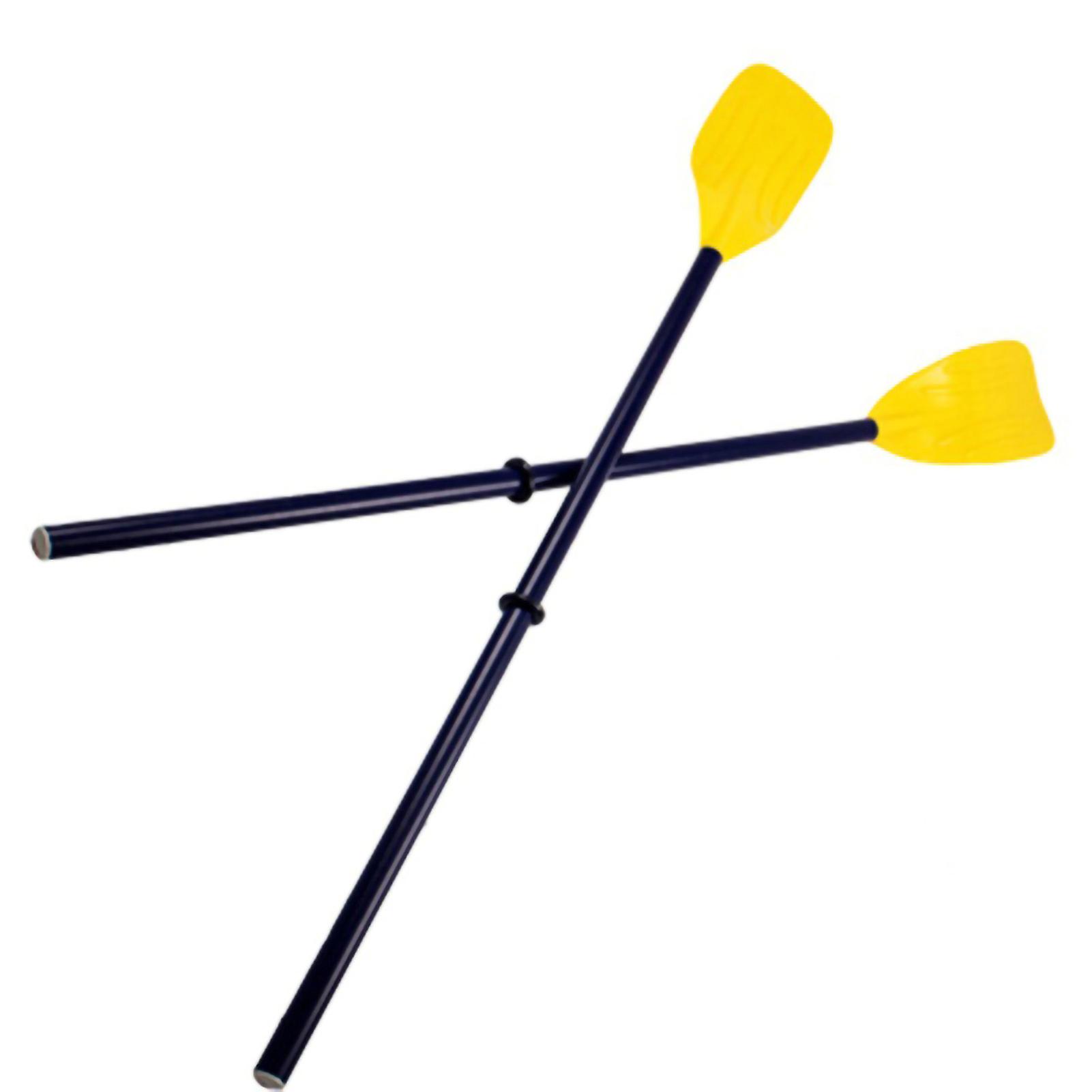 Adventure-Ready Boat Oars, Detachable High-Strength Pvc, For Safe And Efficient Water Exploration (1 Pair)