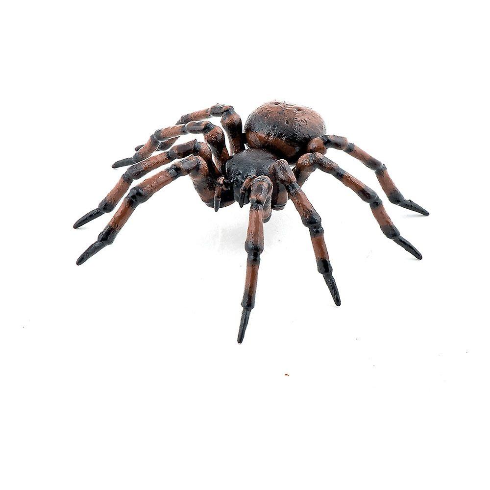 Papo wild life in the garden common spider toy figure, three years and above, brown/orange
