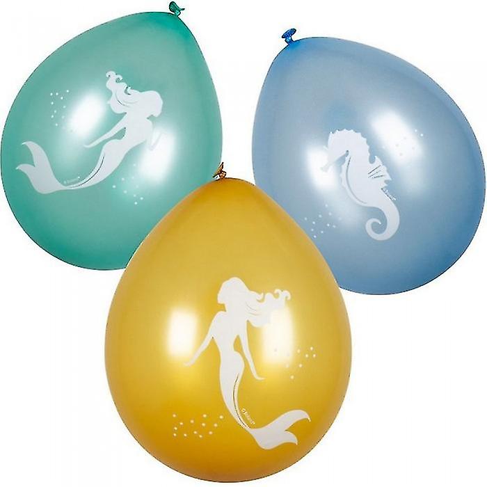 アンダー・ザ・シー・マーメイド・パーティー・バルーン(6個入りパック)