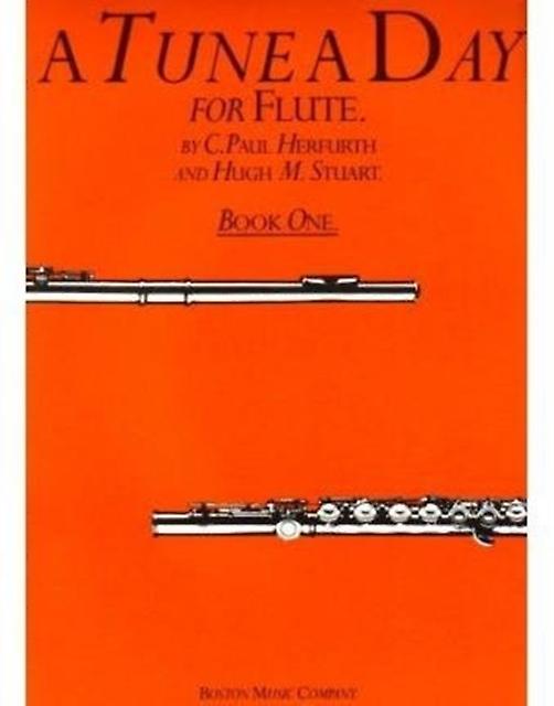 A Tune A Day For Flute by Hugh Stuart Book Book