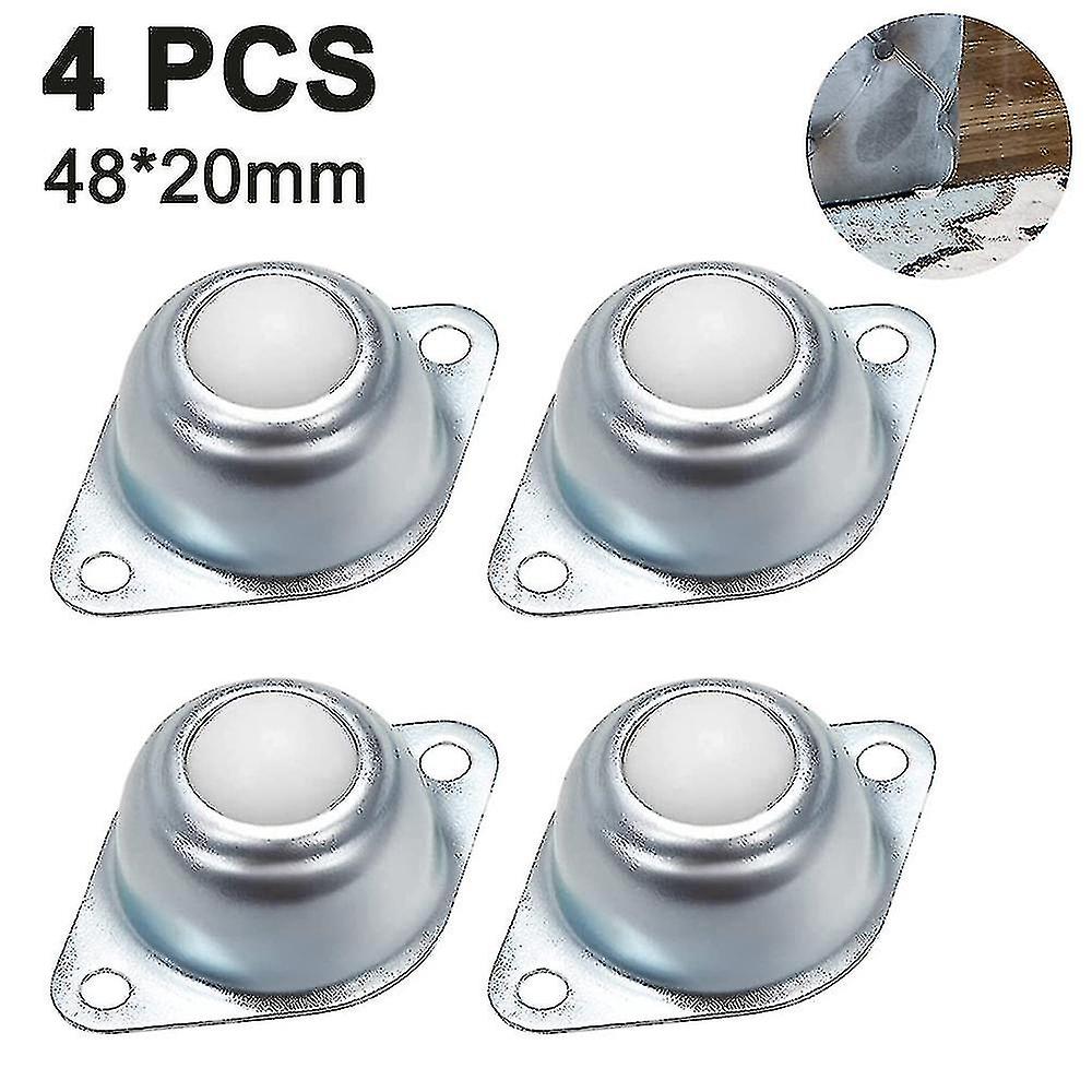 Roulettes à billes Roulettes à roulettes robustes 4pcs Roulettes à billes-YUHAO