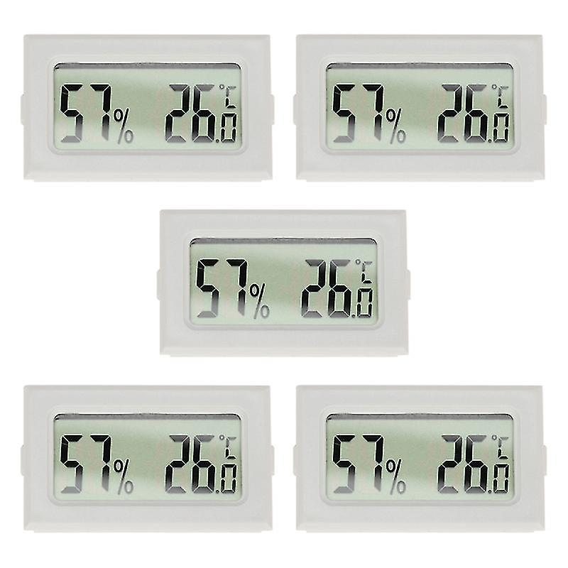 5pcs Digital Hygroscope