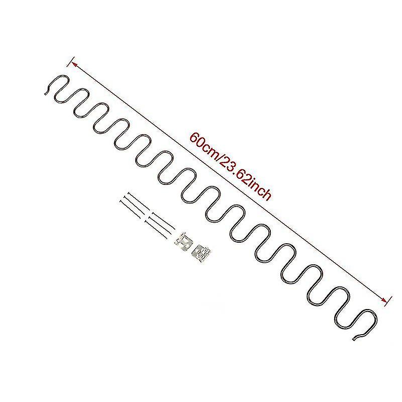 substituição sofá cadeira molas, mola móveis com grampos, 45cm 50cm 60cm 65cm 70cm longo ressort hardware kb