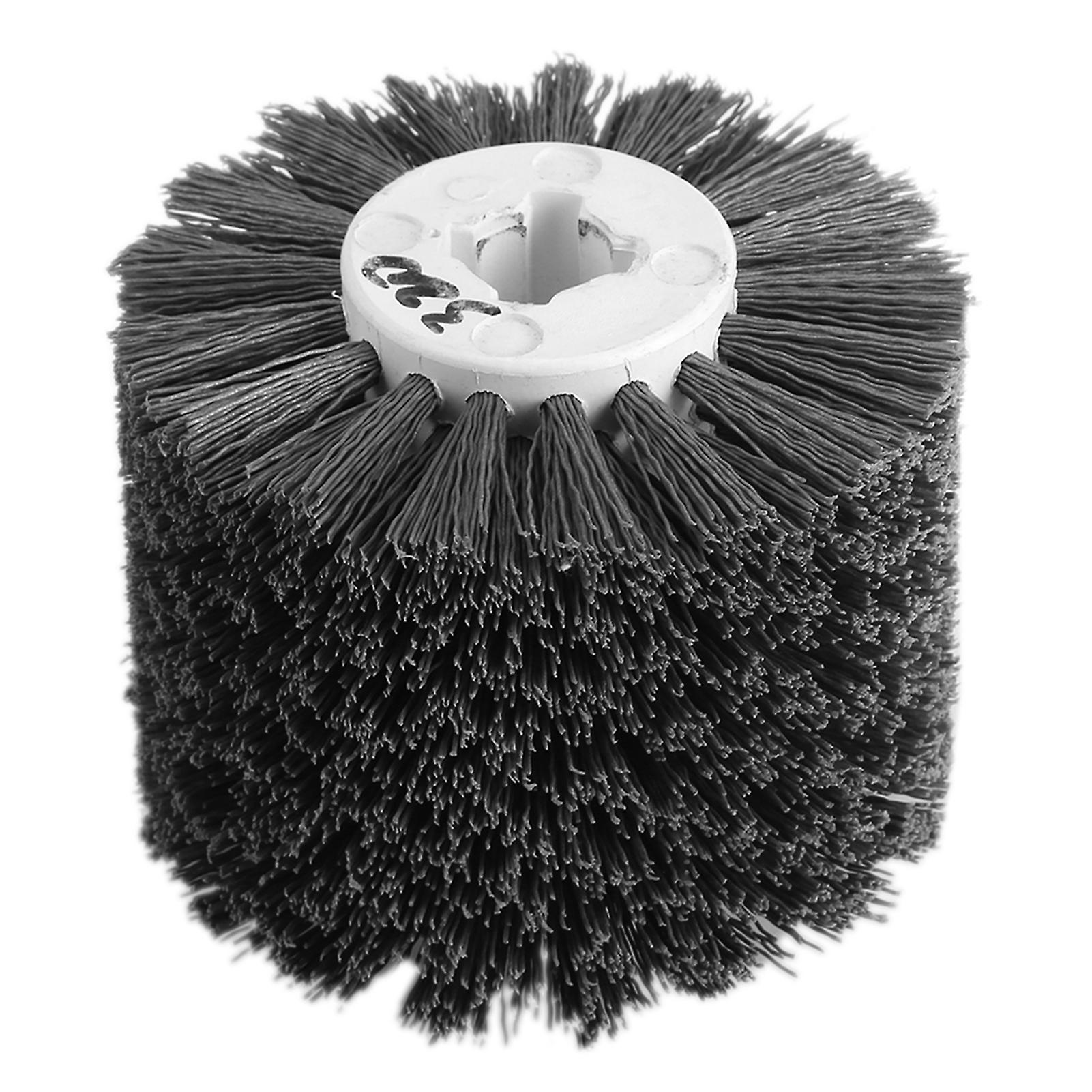 Abrasive Wire Wood Burnishing Polishing Wheels Grit 320# for Electric Drawing Machine, 4-Inch Size, Durable Material
