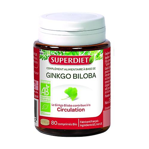 Ginkgo biloba 80 tablets