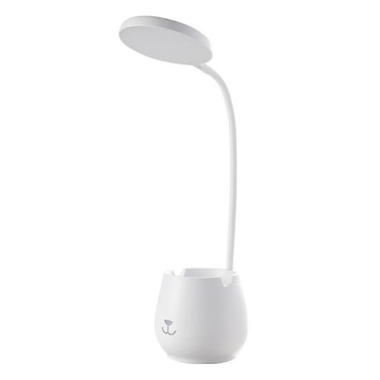 360 Degree Desktop Adjustable LED Charging Lamp Eye Protection Reading Light
