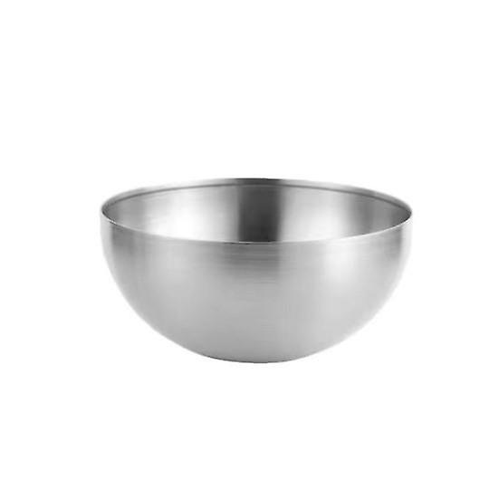 Stainless Steel Korean Salad Bowl Safe Modern Rounded Edge Smooth Surface Stain-resistant Salad Bowl