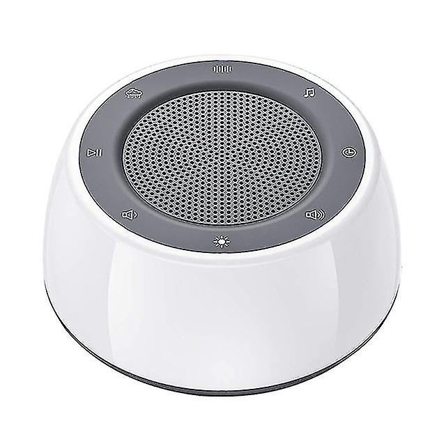 White Noise Sound Machine For Sleeping Relaxation For Baby Adult Usb Rechargeable Timed Shutdown Sleep Sound Machine