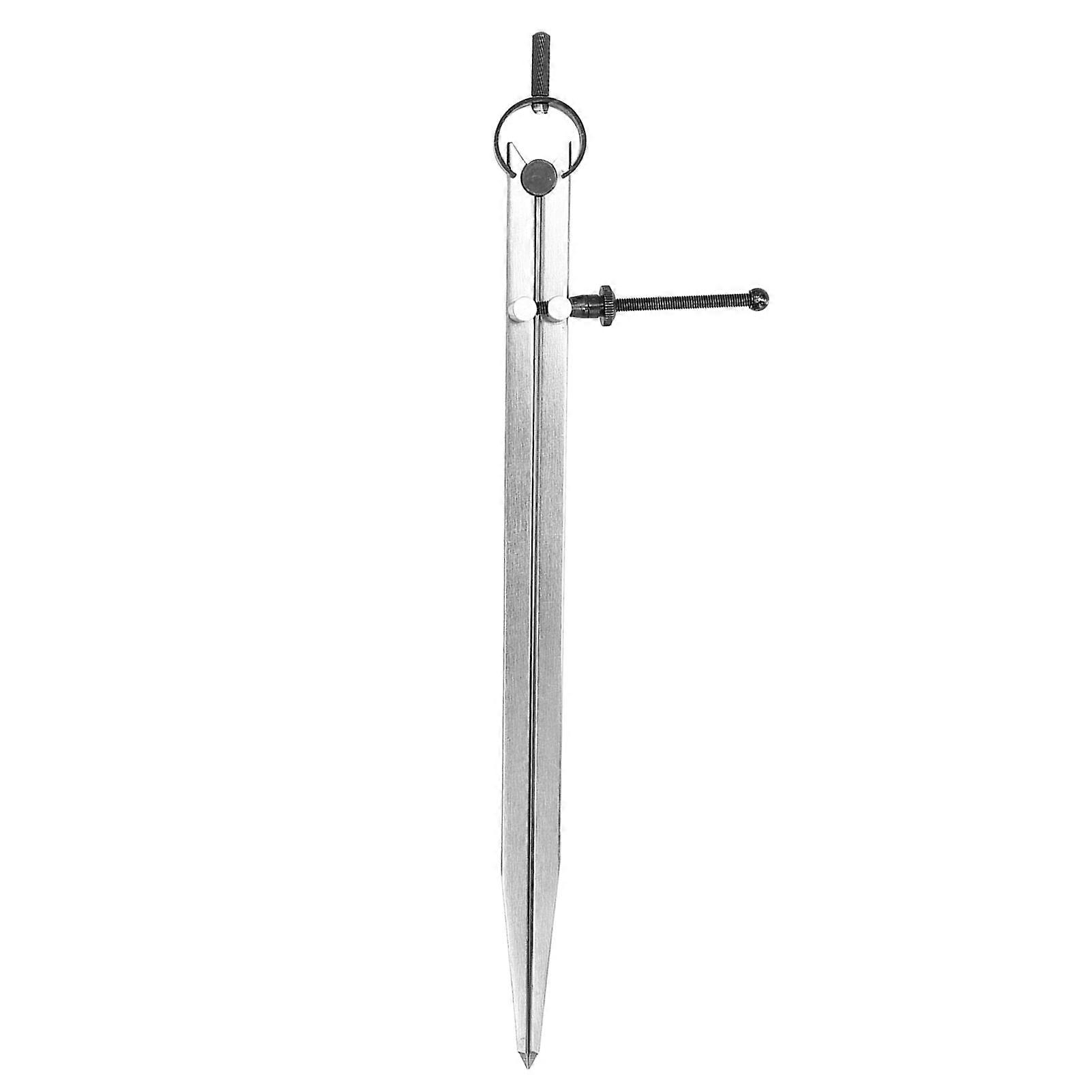 Wing Divider Adjustable Divider Calipers with Spring Nut for Leather Scribing and Marking300mm