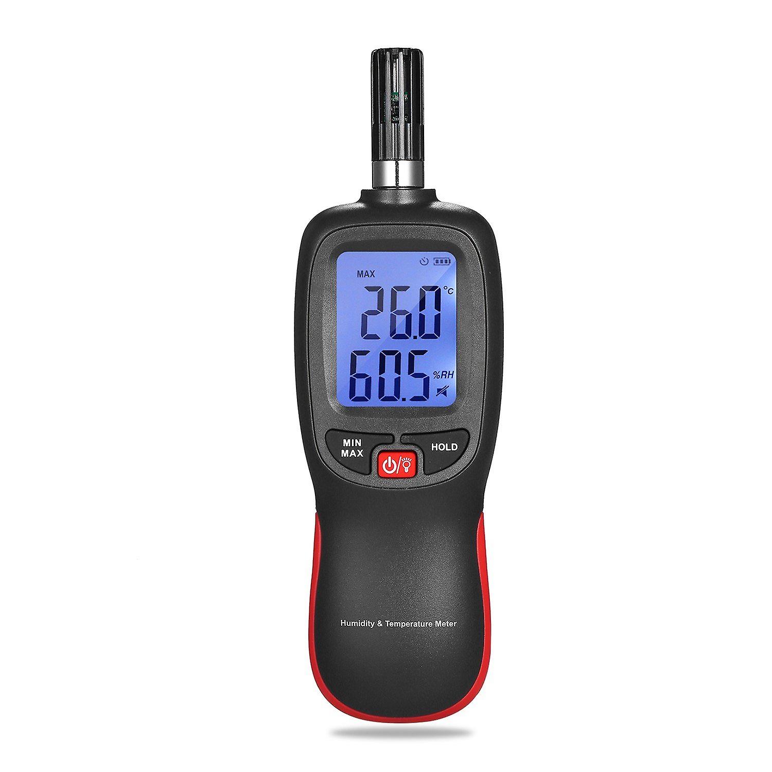 Digital Temperature And Humidity Meter Wet Bulb Dew Point Detector