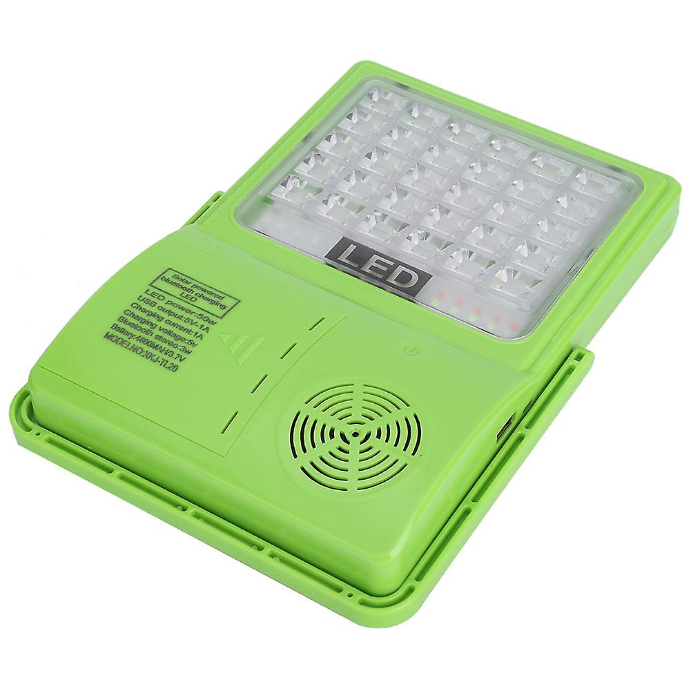 Solar Power LED Light MultiFunctional Portable Wireless Speaker Warning Light for Bluetooth