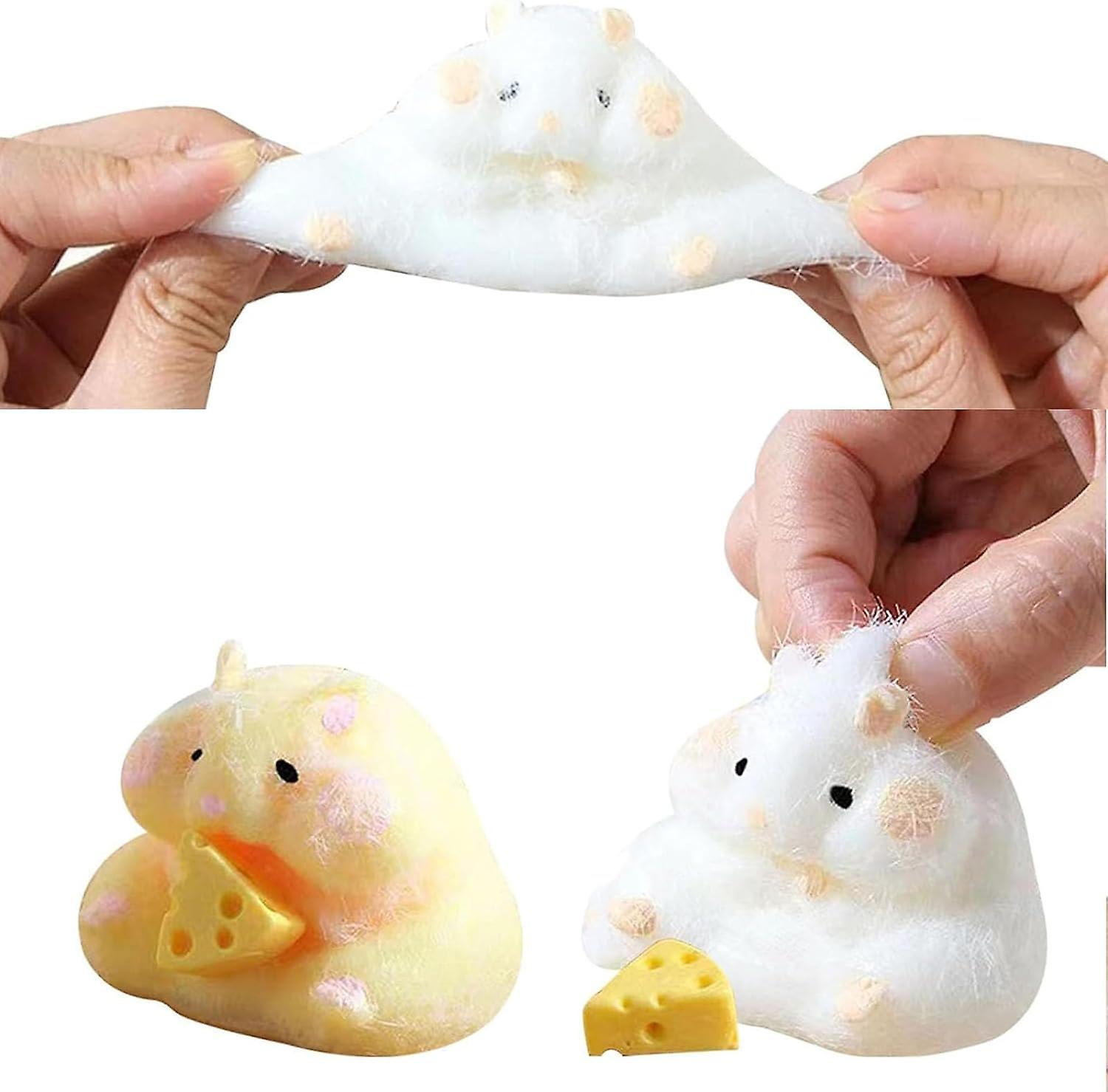 Mignon hamster squeeze jouet silicone pincement décompression jouet fidget jouets sensoriels, 100% nouveau