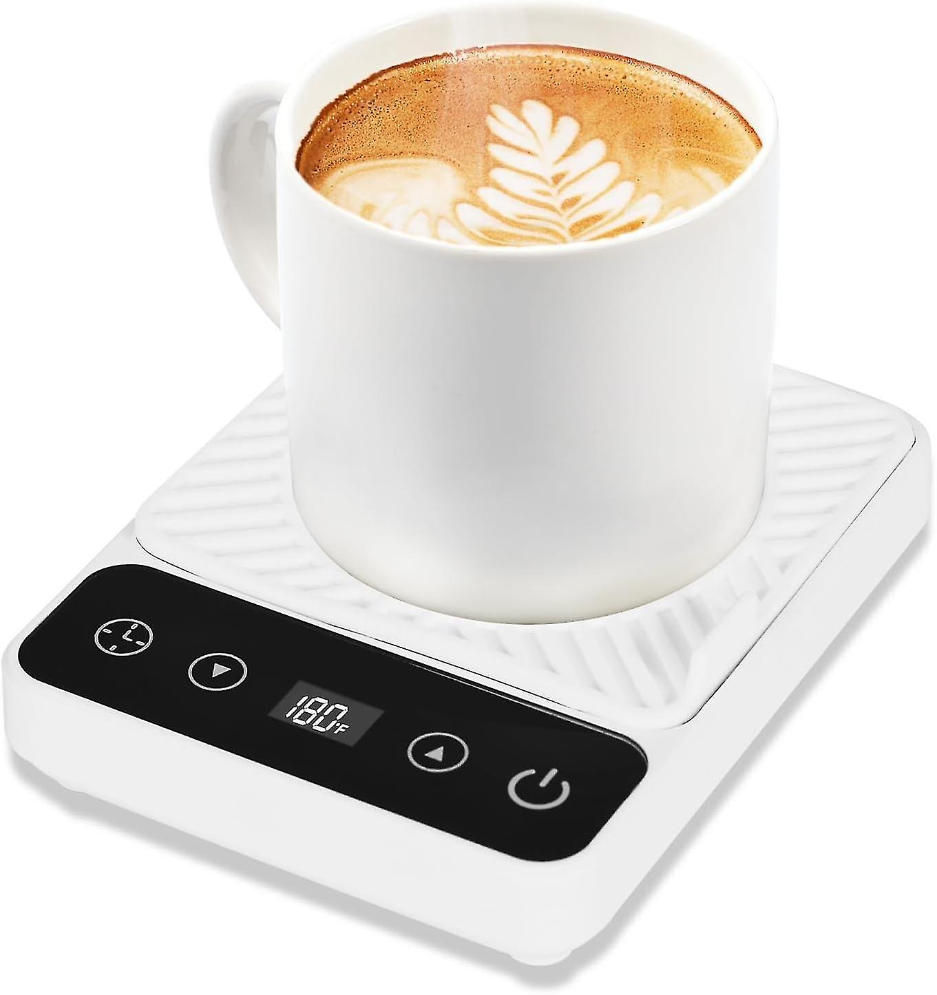 Coffee Warmer for Desk - Electric Mug Warmer, Coffee Mug Warmer with Timer, 6 Temp Mug Warmer, Smart