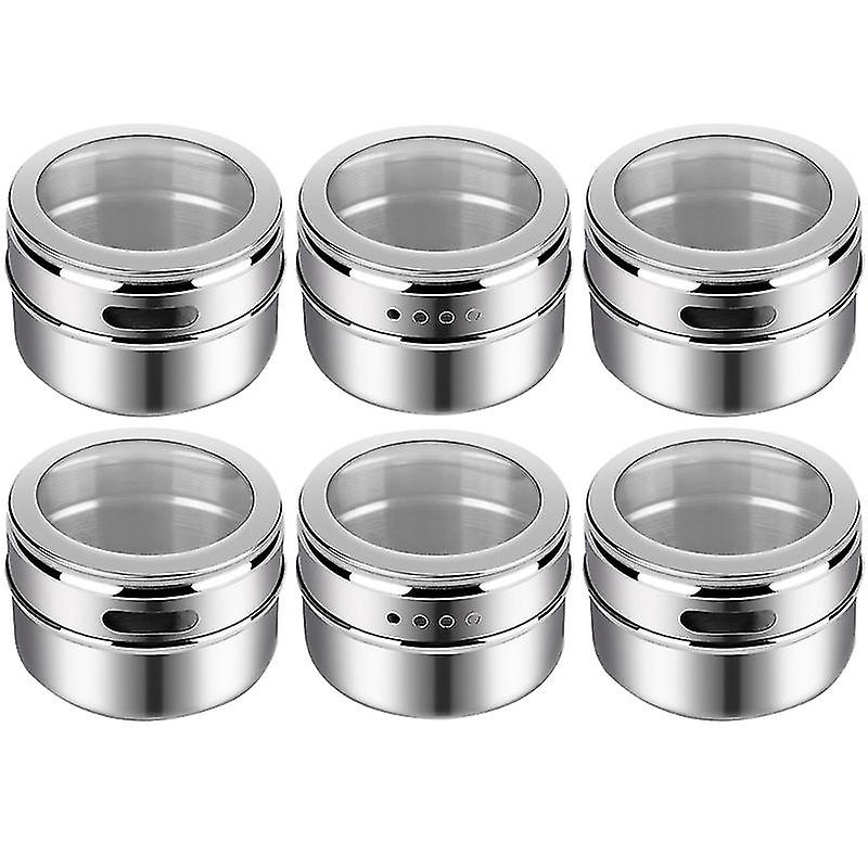 Oppbevaringsbeholder i rustfritt stål for lagring av krydder