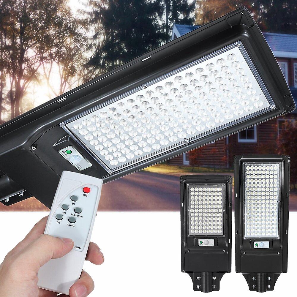 200W 136 Led Solar Bevægelse Sensor Lys Odr Vandtæt Sikkerhed Lampe