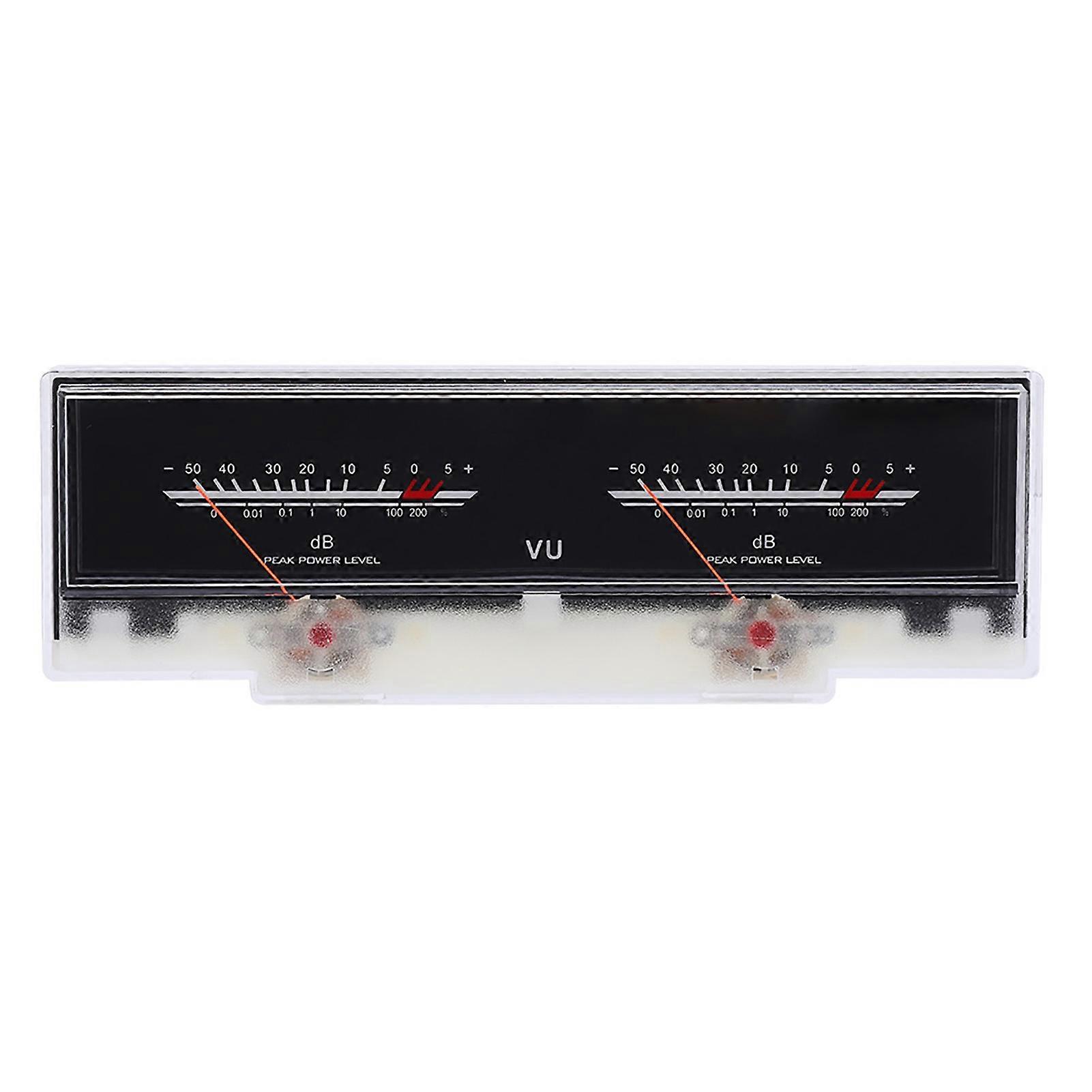 P ?78WTC VU Mètre Amplificateur de puissance DB Meter avec rétroéclairage Sound Audio Level Tester pour voiture domestique