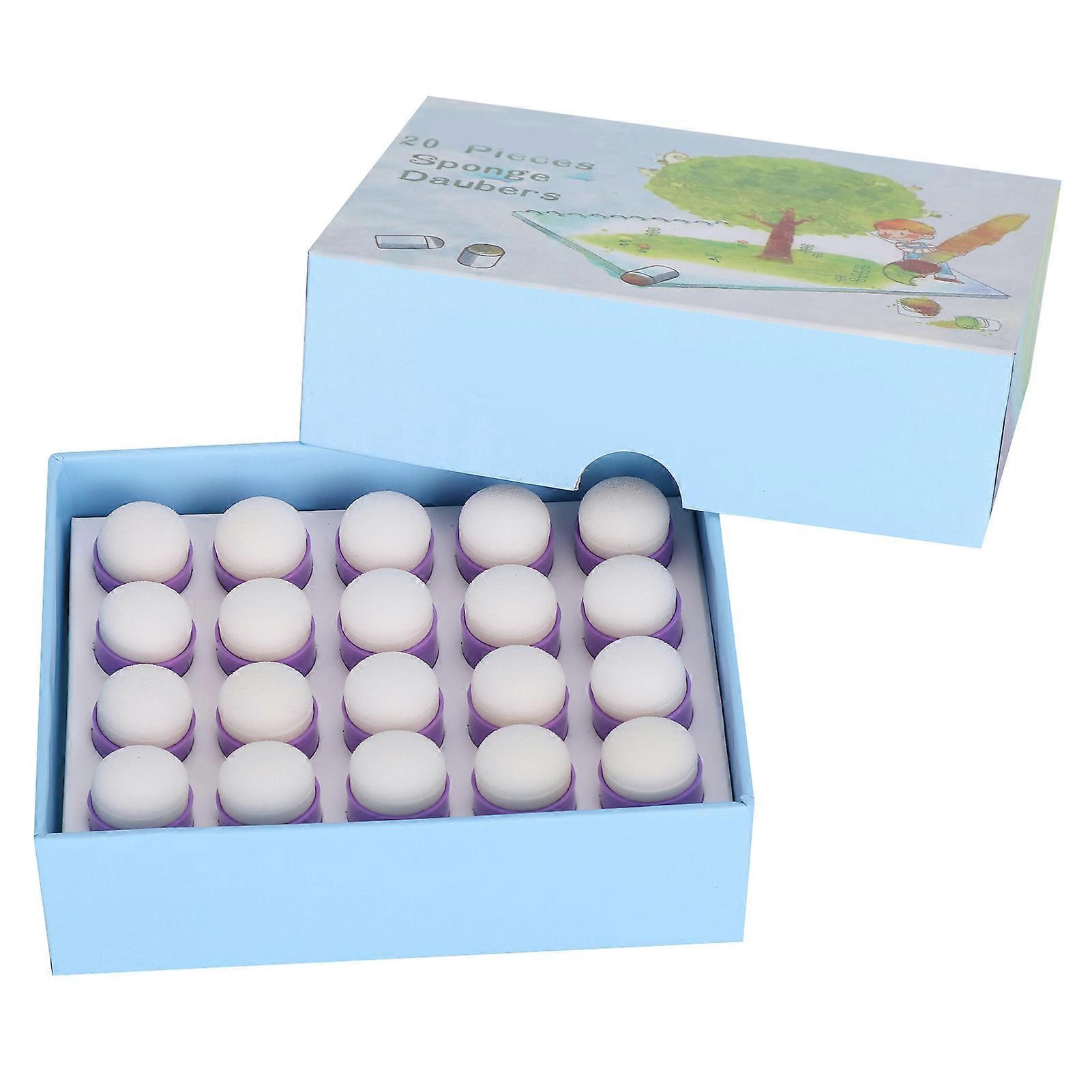 DIY إصبع الإسفنج Dauber الفن الحبر الحرفية الرسم الإسفنج الطباشير ختم أداة الرسم