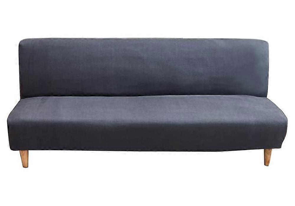Sofa cover without armrests stretch armless sofa throw 1 seater sofa cover