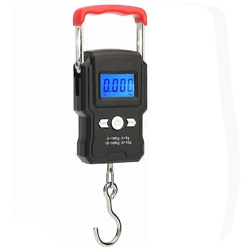 Hanging Hook Scale, Double Precision Luggage Scale, LCD Backlight Suitcase Scale, 50Kg / 5G-Keyoung