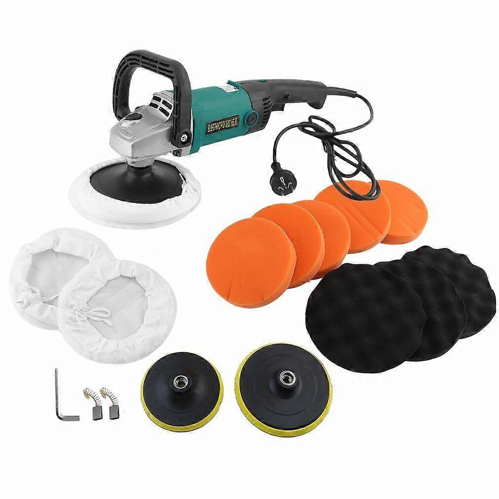 Car Polisher Buffer Sander Electric Polishing kit Variable Speed 1400W 180mm MN