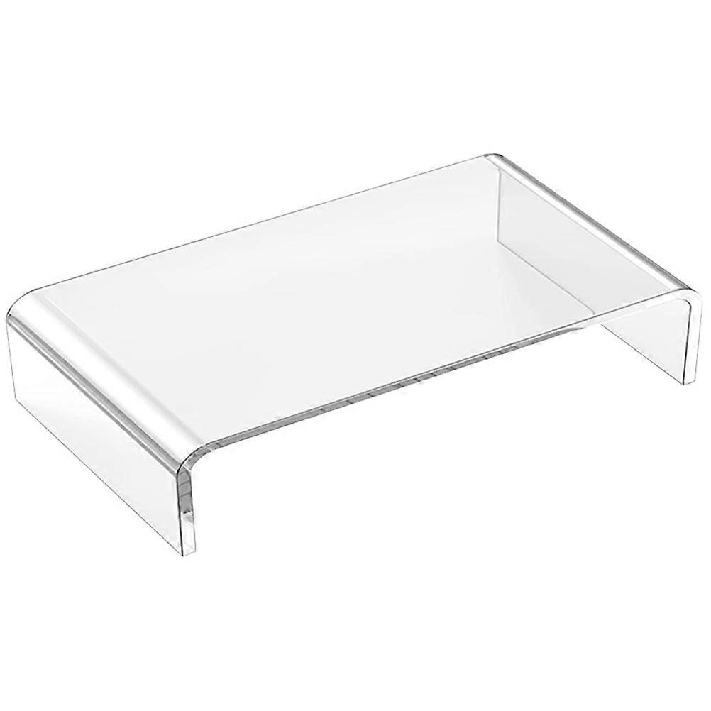 Klarer Acryl-Monitorständer Transparenter Monitor-Ständer für Computer-Laptop