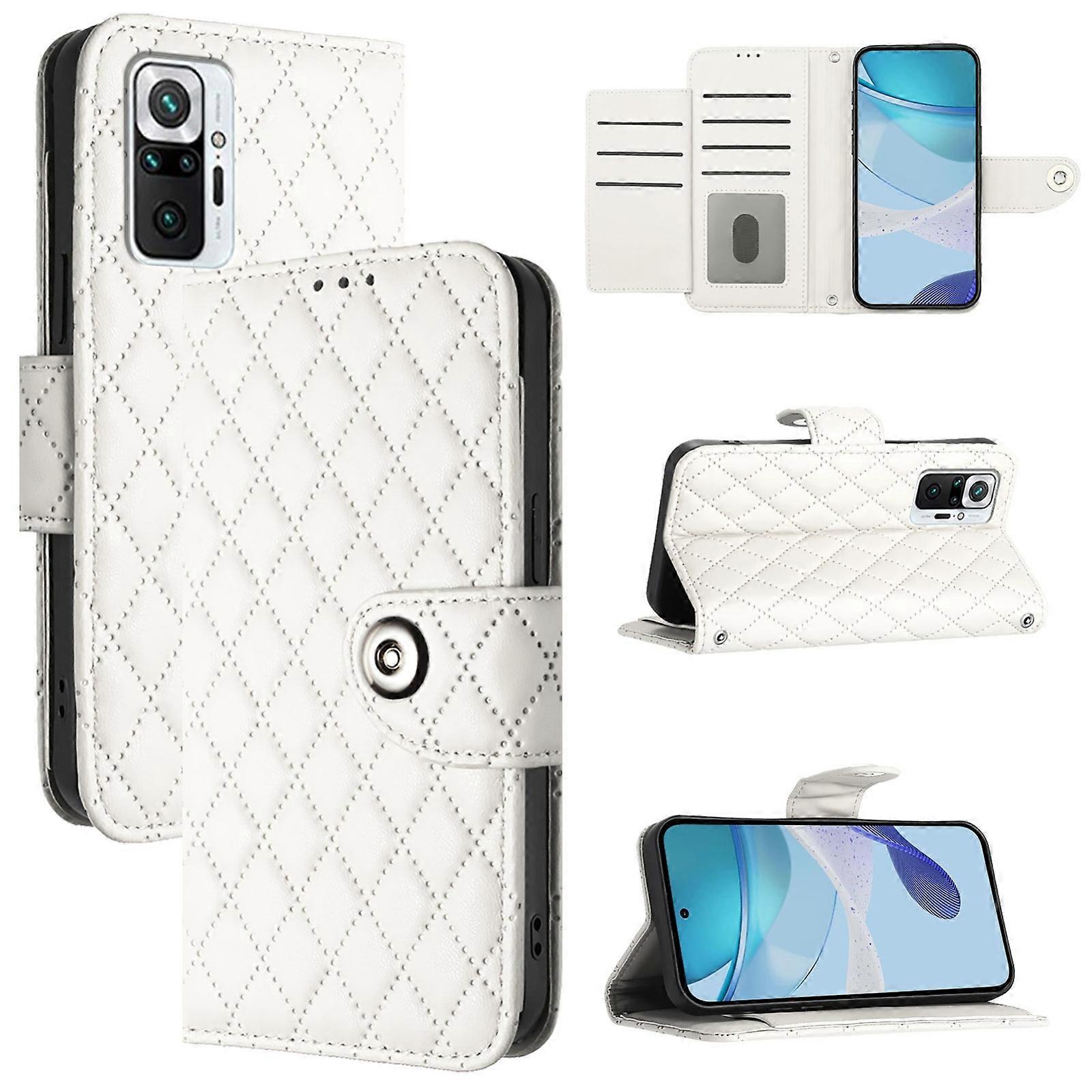 Rhombic PU Case For Redmi Note 10 Pro / Note 10 Pro Max