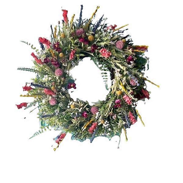 Kevät- ja kesäseppele ovella