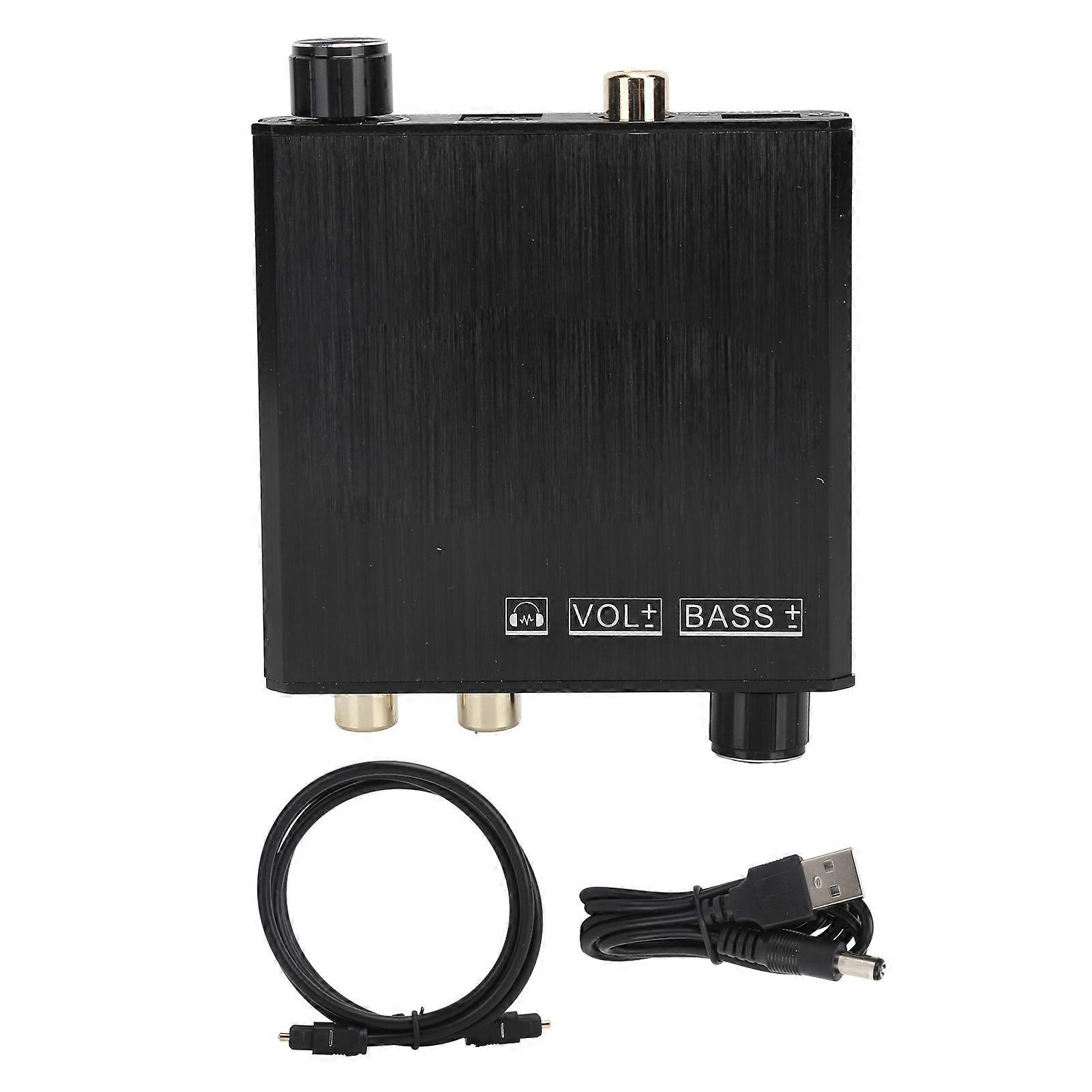 Audio Dac Multidevice Connection Audio Amplifier Bass Volume Control 192khz Digitaltoanalog Audio Converter