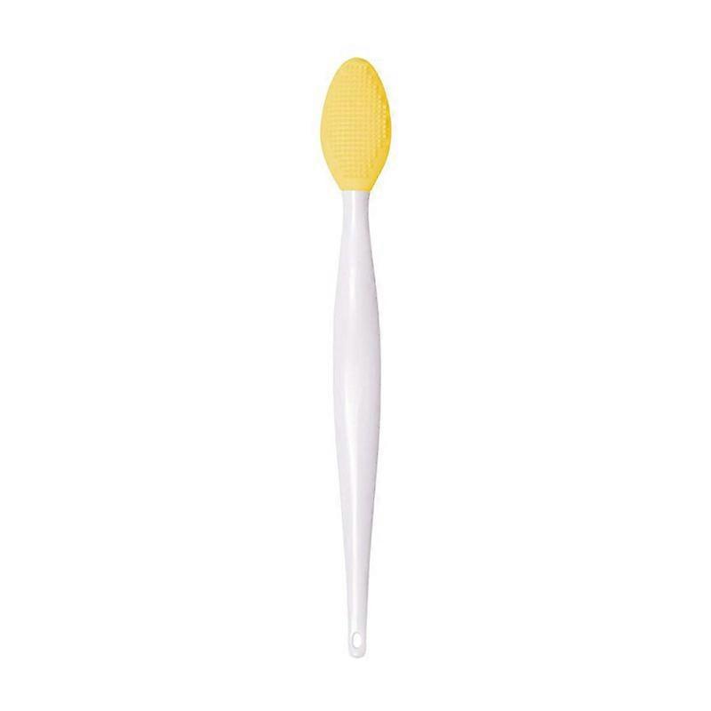 Fsw Skin Care Lip Exfoliating Facial Cleansing Face Scrub Nose Clean Brush Blackhead Remove Silicone Double-sided Skin Care Tool