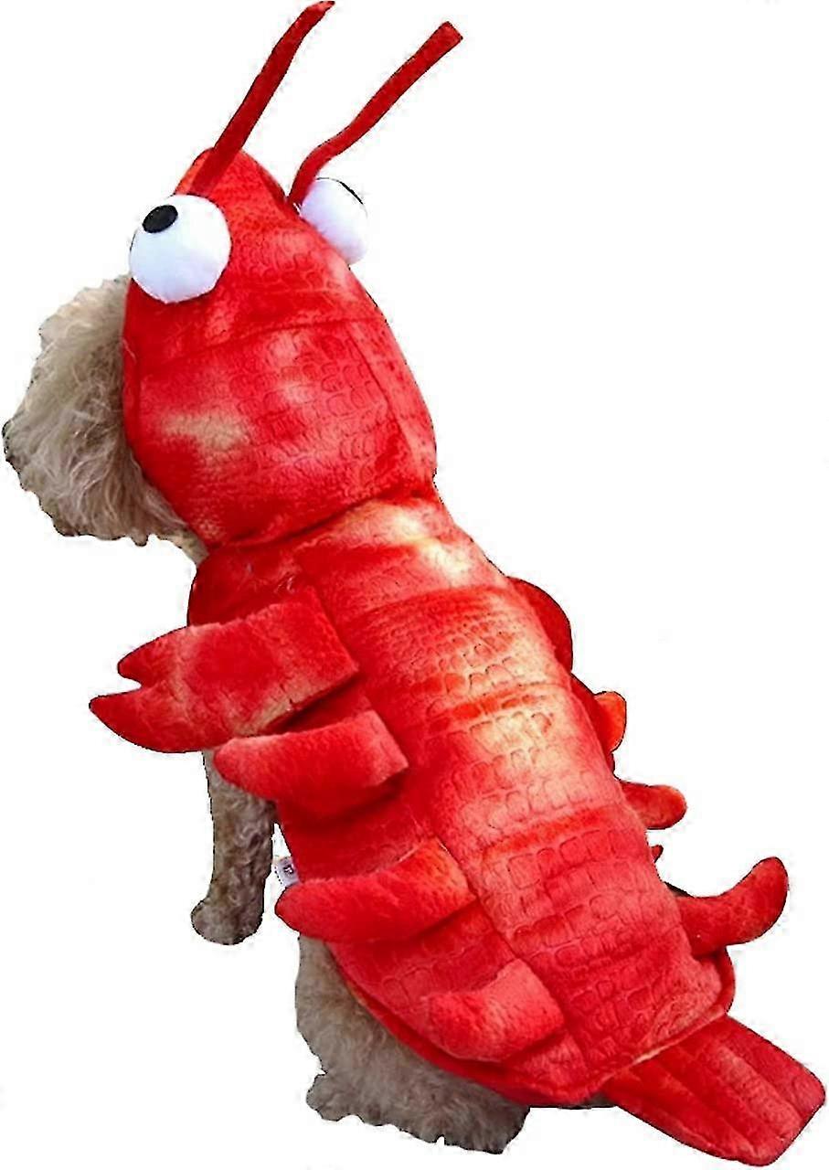 IFENG犬ロブスターコスチュームペットハロウィーンクリスマスコスプレコスチューム面白い子犬猫冬コートパーカー衣装セーター服