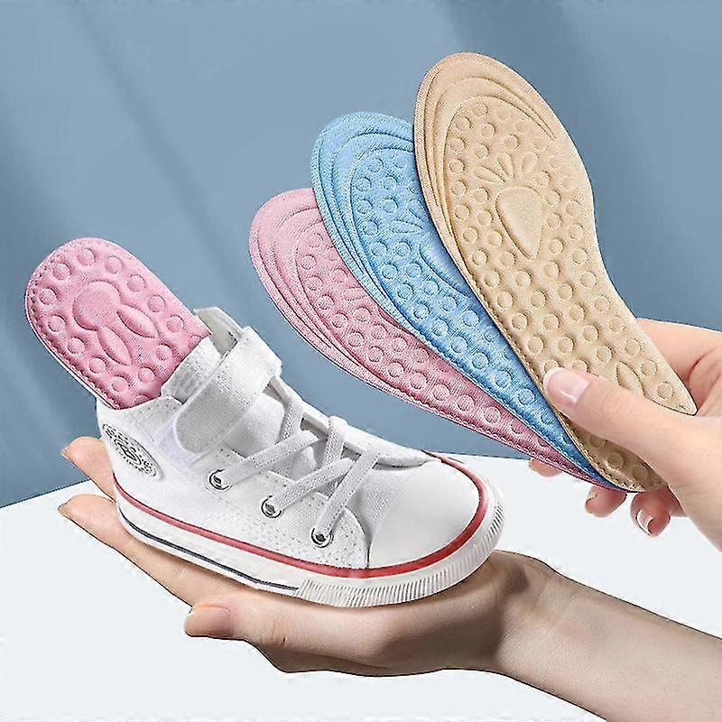 2pcs Children Memory Foam Insoles Sport Support Running Insert Deodorant Breathable Cushion For Feet Boy Girl Sneakers Soles Pads-Yvan