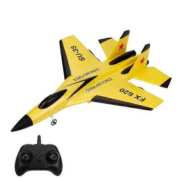 FX620 Two Channel SU35 Fighter 2.4G Remote Control Aircraft Electric Airplane Model Toy Glider Model For Children