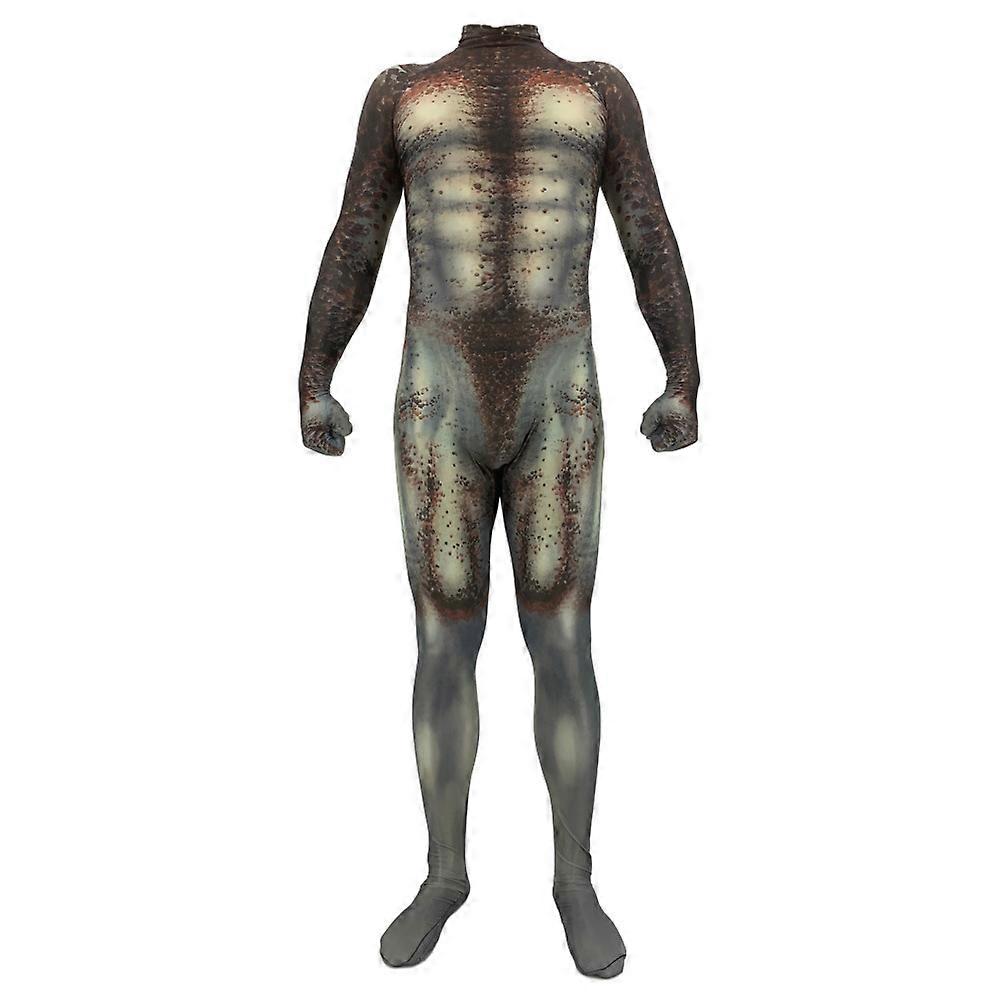 3Dプリントジャンプスーツハロウィーン全身タイツカーニバルパーティーコスチューム男性用