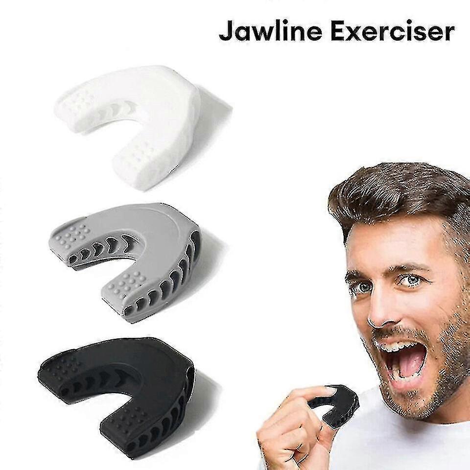 Jaw Exerciser 3 Niveluri de rezistență Silicone Jawline Exerciser
