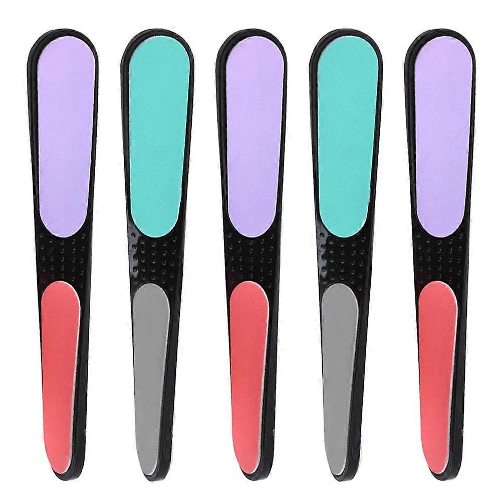 10pcs Four Sided Nail Files Multi-function Nail File Nail Grinding Tool Nail Art Manicure Tool